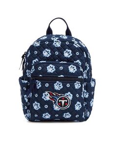 Маленький рюкзак Tennessee Titans для мужчин и женщин Vera Bradley, синий