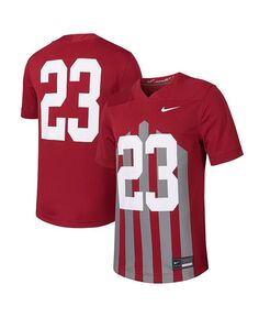 Мужская футболка № 23 Cardinal Iowa State Cyclones для футбольного матча Nike, красный