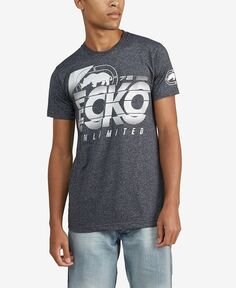 Мужская футболка Mighty Magnitude с мраморным рисунком Ecko Unltd, цвет Gray 2