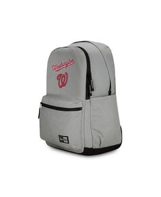 Мужской и женский рюкзак Washington Nationals Throwback New Era, серый