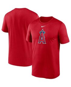 Мужская красная футболка с логотипом Los Angeles Angels Big and Tall Legend Performance Nike, красный