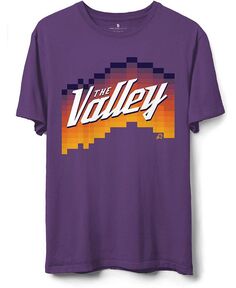 Мужская фиолетовая футболка Phoenix Suns The Valley Pixel Junk Food, фиолетовый