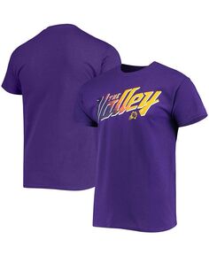 Мужская фиолетовая футболка Phoenix Suns The Valley Junk Food, фиолетовый