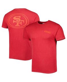 Мужская футболка Scarlet San Francisco 49ers Fast Track в тон с яркими акцентами &apos;47 Brand, красный