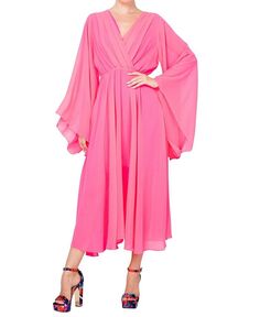 Женское платье макси закат Meghan Los Angeles, розовый