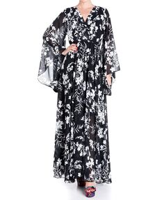 Женское платье макси закат Meghan Los Angeles, цвет Dahlia black
