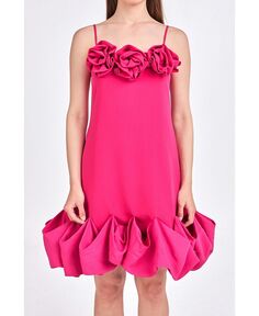 Женское мини-платье Rose Bubble endless rose, розовый