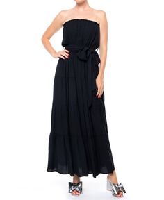 Женское платье макси Makena Meghan Los Angeles, черный