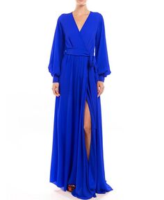 Женское платье макси Venus Meghan Los Angeles, синий