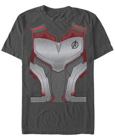 Мужской квантовый костюм «Мстители: эндшпиль» Marvel, футболка с короткими рукавами Fifth Sun, серый