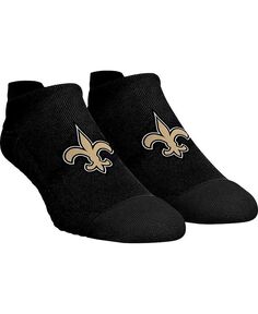Мужские и женские носки New Orleans Saints Hex Ankle Socks Rock &apos;Em, черный