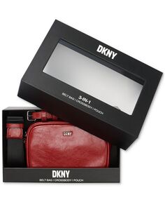 Поясная сумка Lumen 3 в 1 DKNY, красный