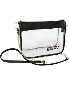 Женская прозрачная сумка через плечо Cleveland Guardians Hype Stadium Logo Brands, белый
