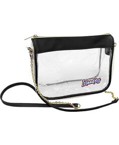 Женская прозрачная сумка через плечо New York Islanders Hype Stadium Logo Brands, черный