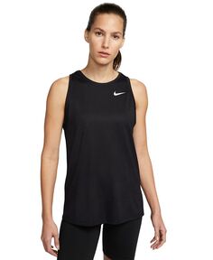 Женская тренировочная майка Dri-FIT Nike, цвет Black/white