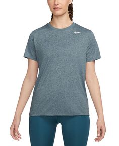 Женская футболка Dri-FIT Nike, зеленый