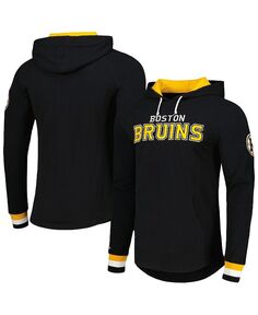 Мужская черная футболка с длинным рукавом и худи Boston Bruins Legendary Slub Mitchell &amp; Ness, черный