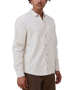 Мужская рубашка с длинным рукавом Portland COTTON ON, белый