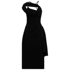 Платье Jacquemus Midi, черный