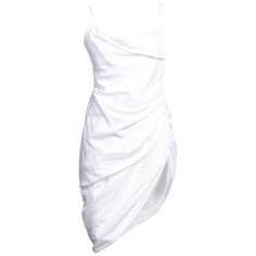 Платье Jacquemus Sheath, серовато-белый