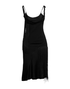 Платье Victoria Beckham Midi, темно-черный