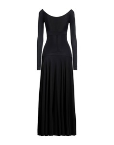 Платье Victoria Beckham Long, темно-черный
