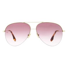 Солнцезащитные очки Victoria Beckham Aviator VB90S, золотой/розовый