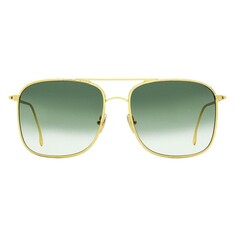 Солнцезащитные очки Victoria Beckham Square VB202S, зеленый