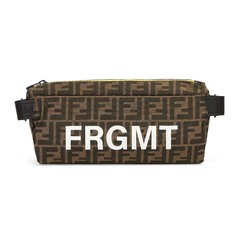 Поясная сумка Fendi x Frgmt, коричневый