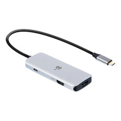 Док-станция Iogear USB-C 8K Nano Dock Pro GUD3C8K2P, серый