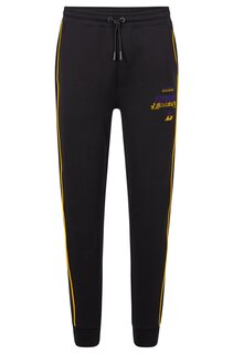 Брюки спортивные Boss &amp; NBA Cotton-blend Bottoms NBA Lakers, черный