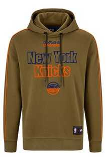 Толстовка Boss &amp; NBA Cotton-blend NBA Knicks, хаки