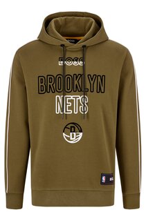 Толстовка Boss &amp; NBA Cotton-blend NBA Nets, хаки