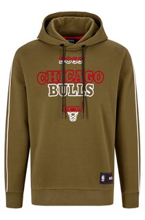 Толстовка Boss &amp; NBA Cotton-blend NBA Bulls, хаки