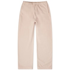 Спортивные брюки Auralee Super Milled Sweat, светло-розовый