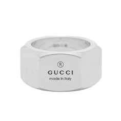 Кольцо-браслет Gucci Trademark, серебристый