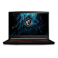 Игровой ноутбук MSI Thin GF63 12UC, 15.6&quot; FHD, 16ГБ/512ГБ, i7-12650H, RTX 3050, 144 Гц, черный, английская клавиатура