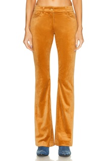 Брюки Acne Studios Skinny Trouser, цвет Honey Yellow