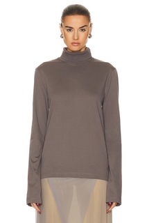 Свитер Acne Studios Turtleneck Long Sleeve Top, цвет Mud Grey