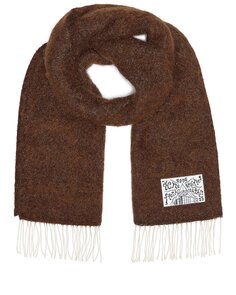 Шарф Acne Studios, цвет Almond Brown