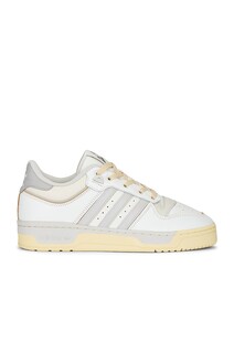 Кроссовки Adidas Originals Rivalry Low Shoe, цвет White, Grey, &amp; Off White