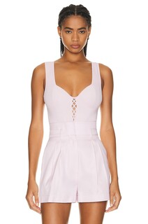 Боди Alaïa Corset, цвет Rose Dragee