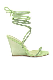 Сандалии Paris Texas Willow Wedge, цвет Peridot