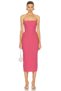 Платье Alex Perry Strapless, цвет Garnet Rose