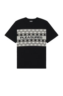 Рубашка Pleasures Check Knit, черный