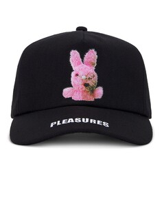 Шапка Pleasures X Sonic Youth Bunny Snapback, черный