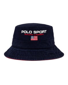 Шапка Polo Ralph Lauren Loft Bucket, цвет Newport Navy