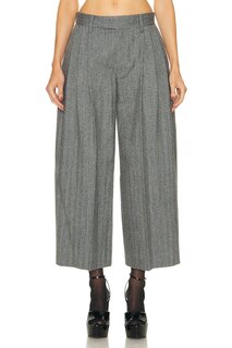 Брюки Alexander Wang Tailored, цвет Grey &amp; Black