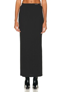 Юбка Alexander Wang Floor Length, черный