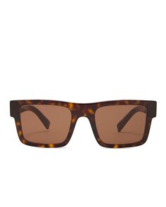 Солнцезащитные очки Prada Rectanglular Frame, коричневый
